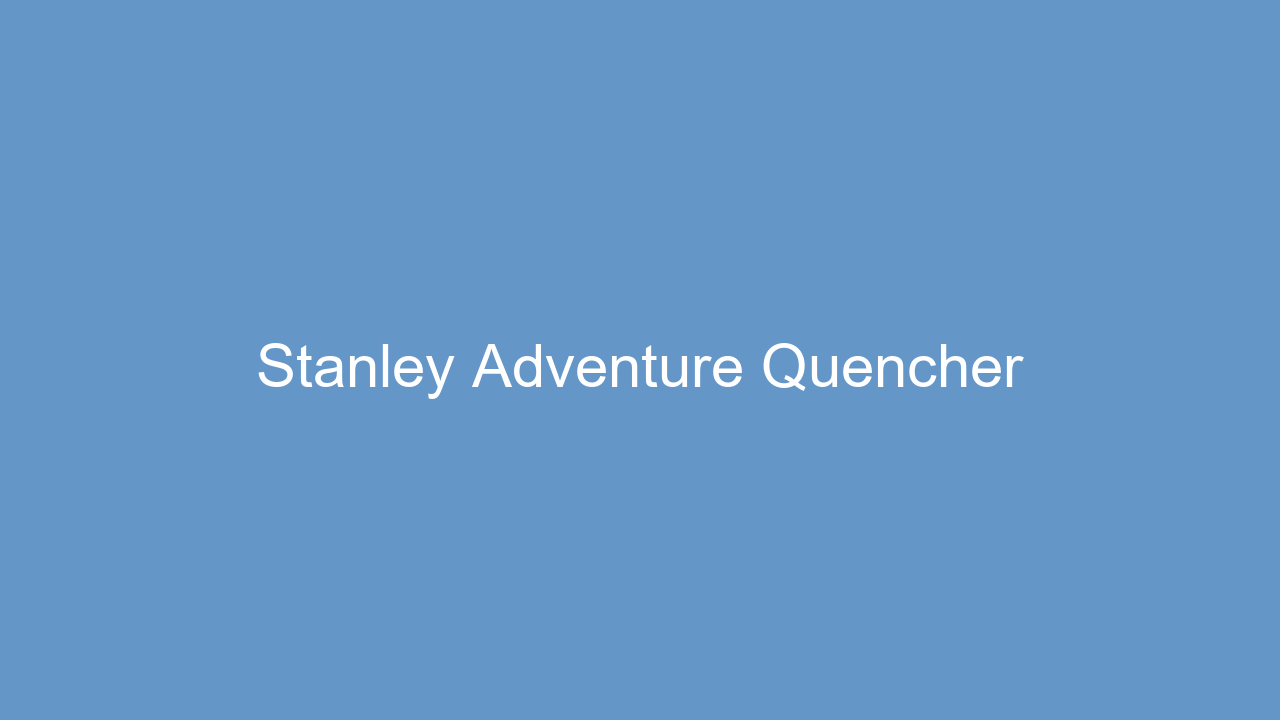Stanley Quencher - Best Price & Review 2026