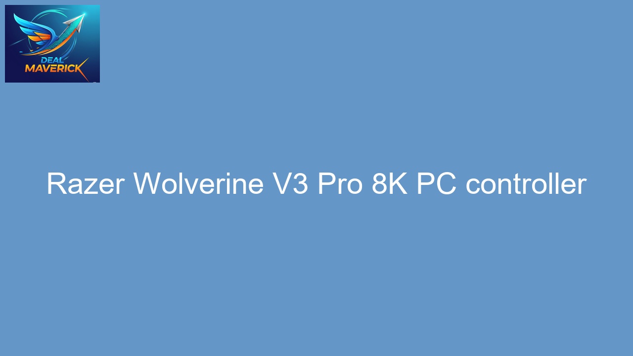 Razer’s 8000Hz Controller - Best Price & Review 2026