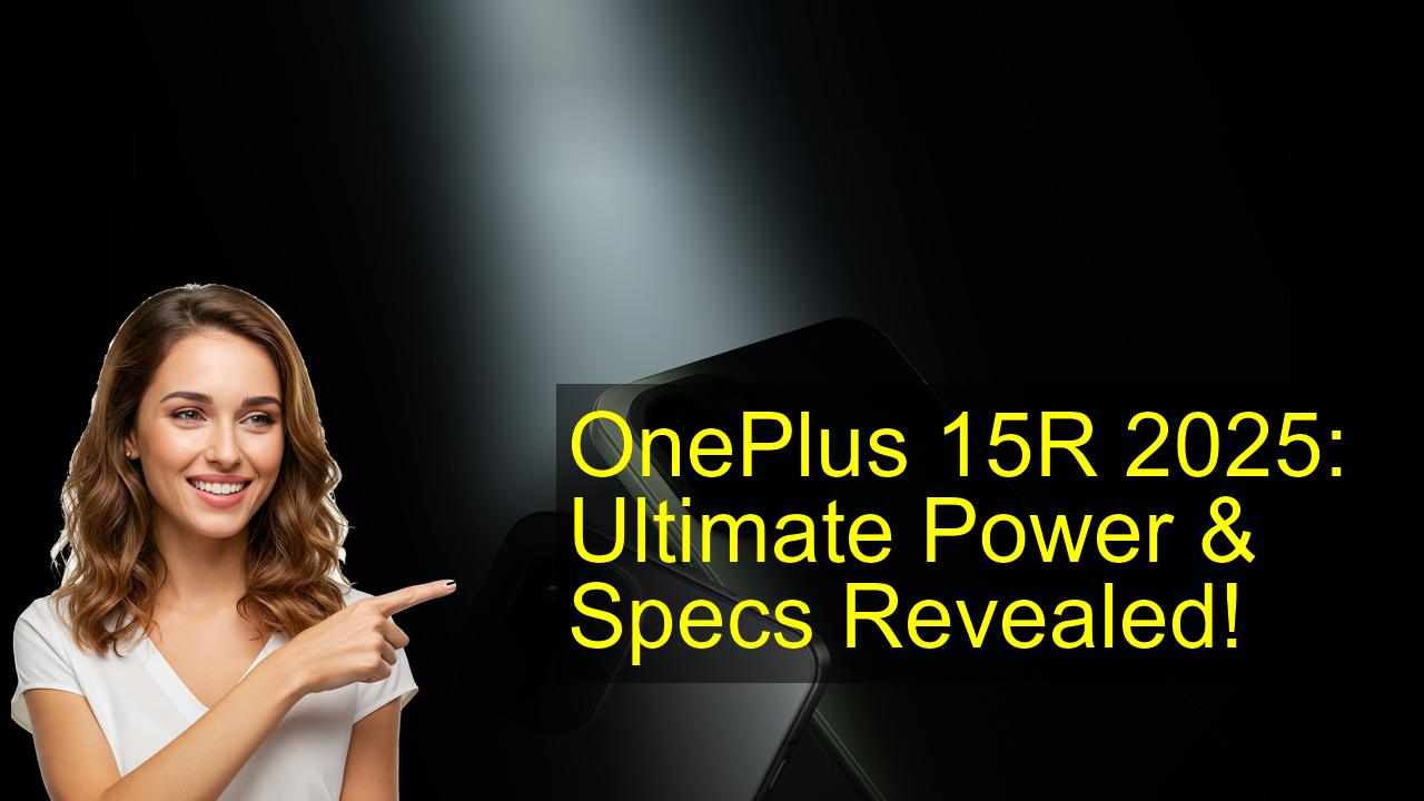 OnePlus 15R - Best Price & Review 2026