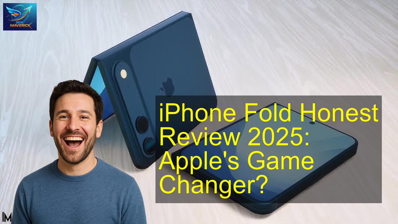 iPhone Fold Honest - Best Price & Review 2026
