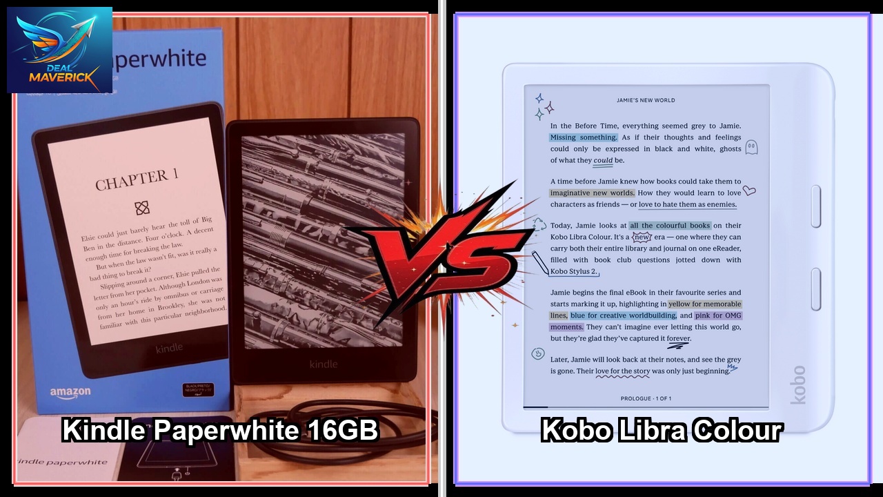 Kindle Paperwhite Kobo Libra Colour - Best Price & Review 2026