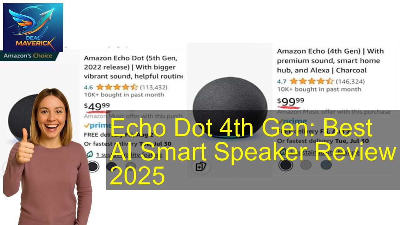 Amazon Echo Dot 4th Gen - Best Price & Review 2026