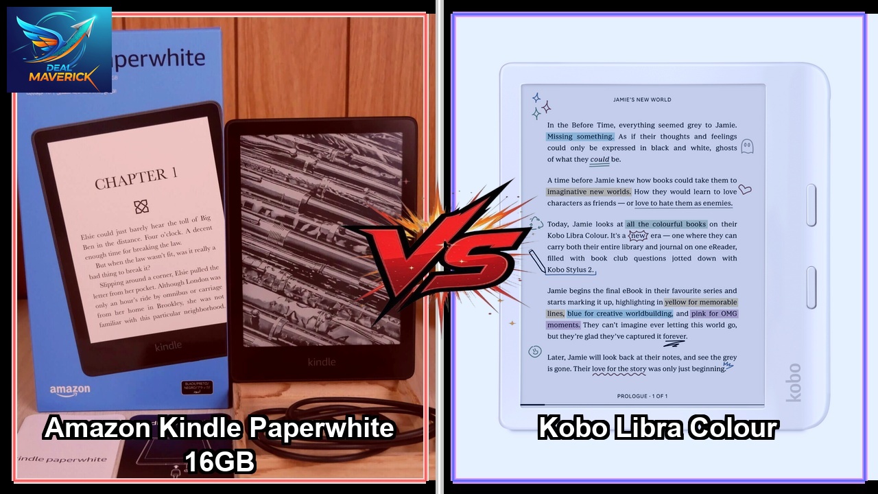 Kindle Paperwhite Kobo Libra Colour - Best Price & Review 2026
