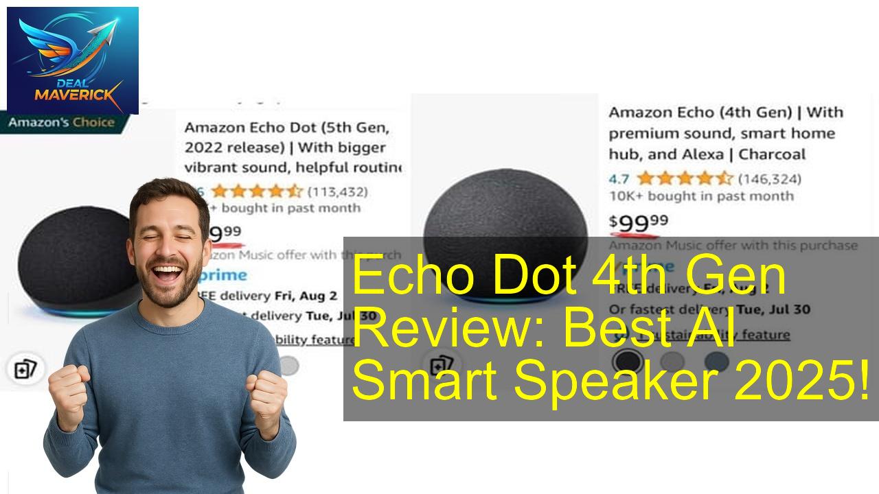 Echo Dot 4th Gen - Best Price & Review 2026