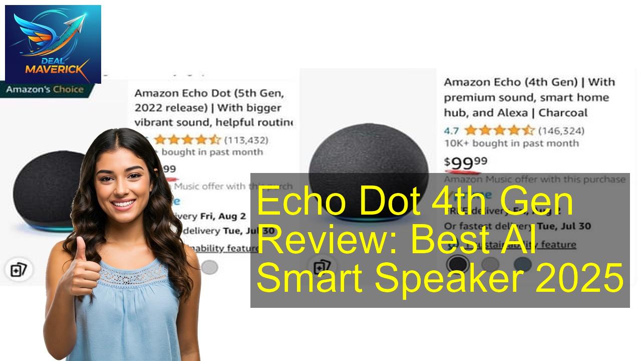 Amazon Echo Dot 4th Gen - Best Price & Review 2026