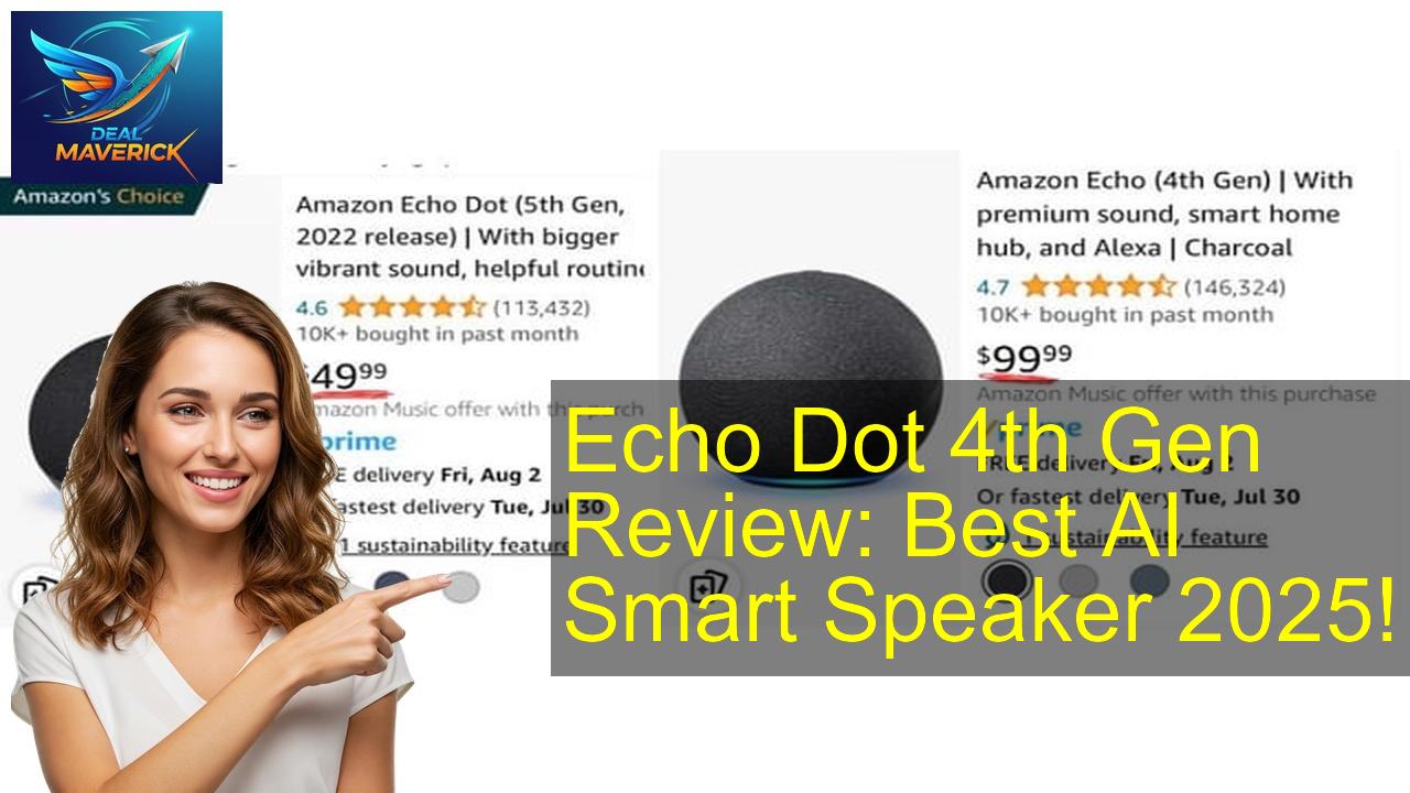 Amazon Echo Dot 4th Gen - Best Price & Review 2026