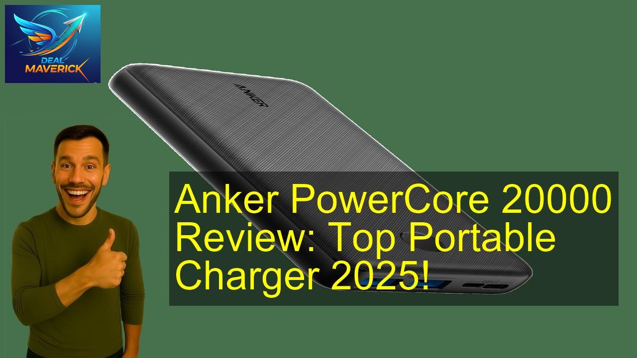 Anker PowerCore 20000 - Best Price & Review 2026