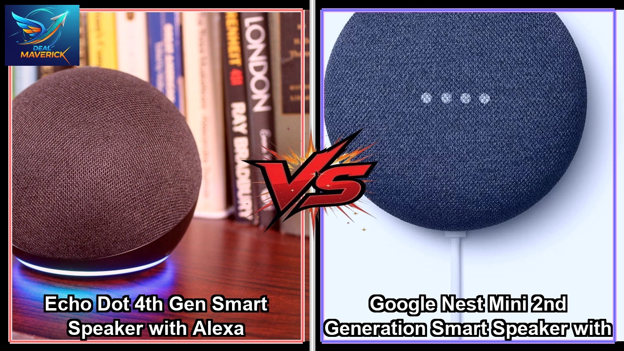 review of Echo Dot 4th Gen Smart Speaker with Alexa vs Google Nest Mini 2nd Generation Smart Speaker with Google Assistant