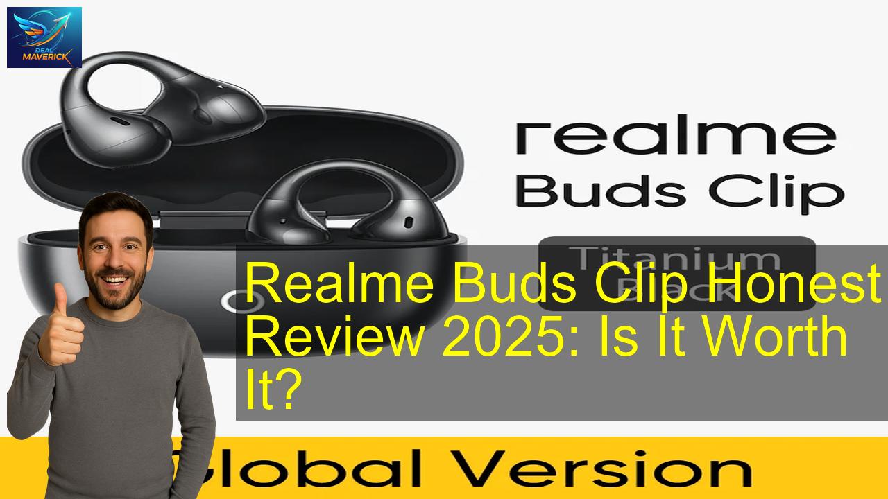 Realme Buds Clip Honest - Best Price & Review 2026
