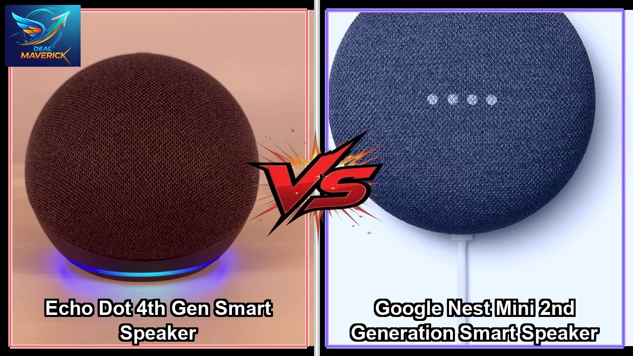 review of Echo Dot 4th Gen Smart Speaker vs Google Nest Mini 2nd Generation Smart Speaker