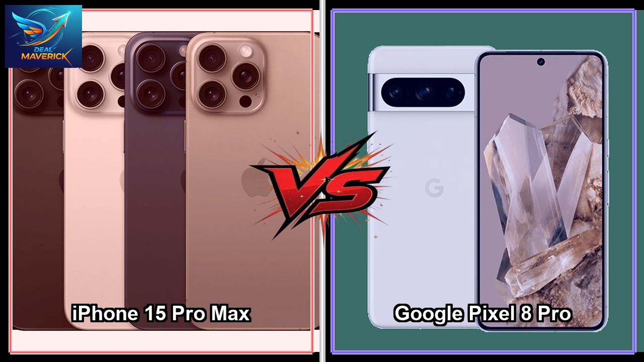 review of iPhone 15 Pro Max vs Google Pixel 8 Pro