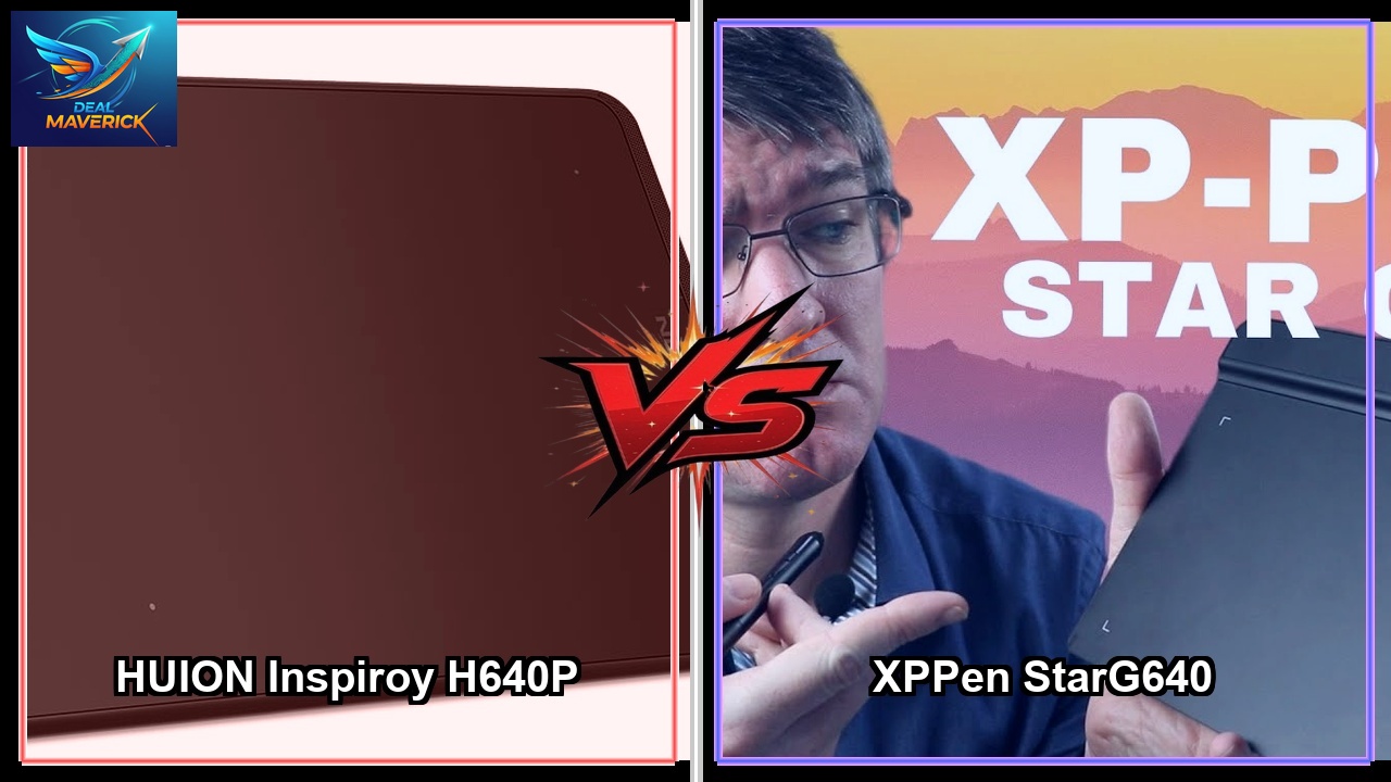 review of HUION Inspiroy H640P vs XPPen StarG640