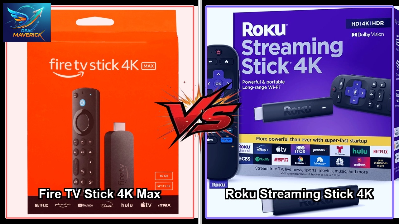review of Fire TV Stick 4K Max vs Roku Streaming Stick 4K