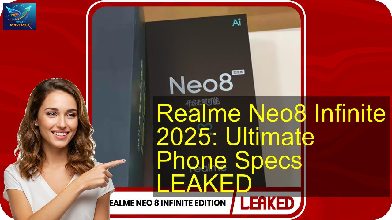 Realme Neo8 Infinite edition