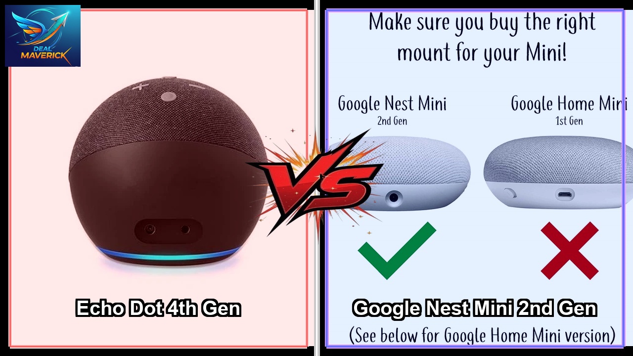 review of Echo Dot 4th Gen vs Google Nest Mini 2nd Gen