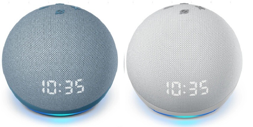 review of Echo Dot 4th Gen with Clock